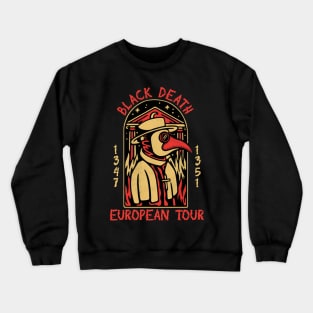 Black death t-shirt Crewneck Sweatshirt